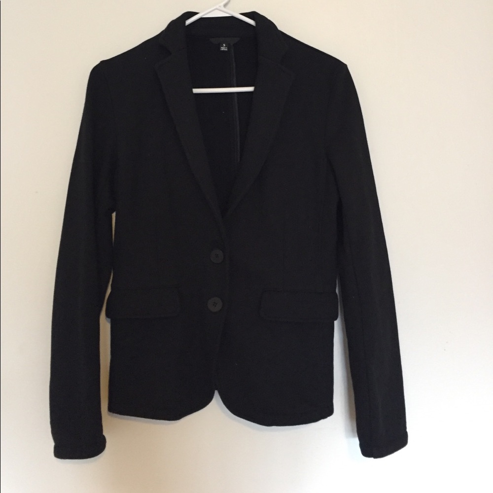 Uniqlo 100% Cotton Black Blazer size small