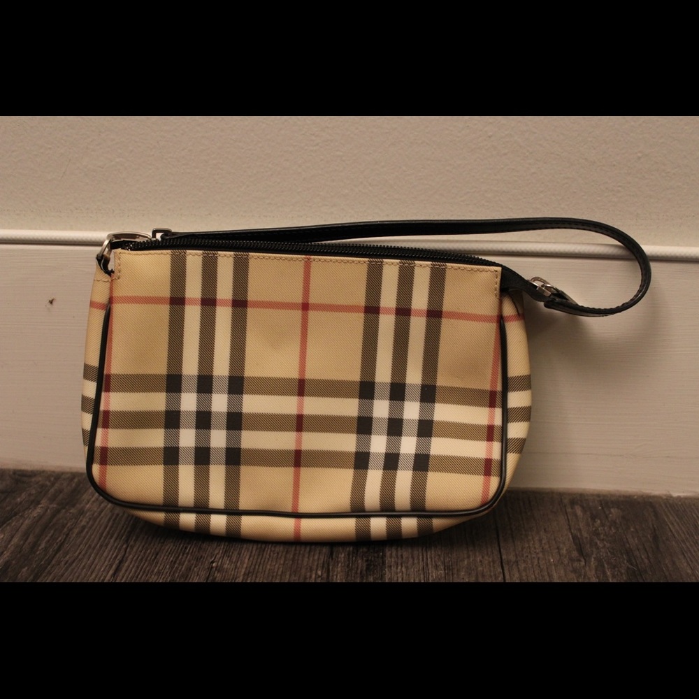 Burberry classic plaid mini bag