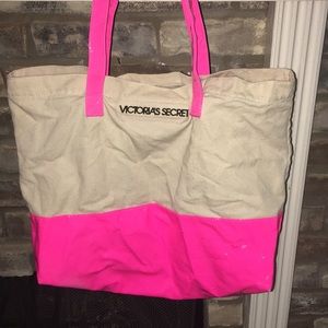 Victoria's Secret tote.