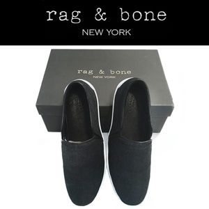 NIB Rag & Bone Kent Slip on Shoes, Indigo (Denim)