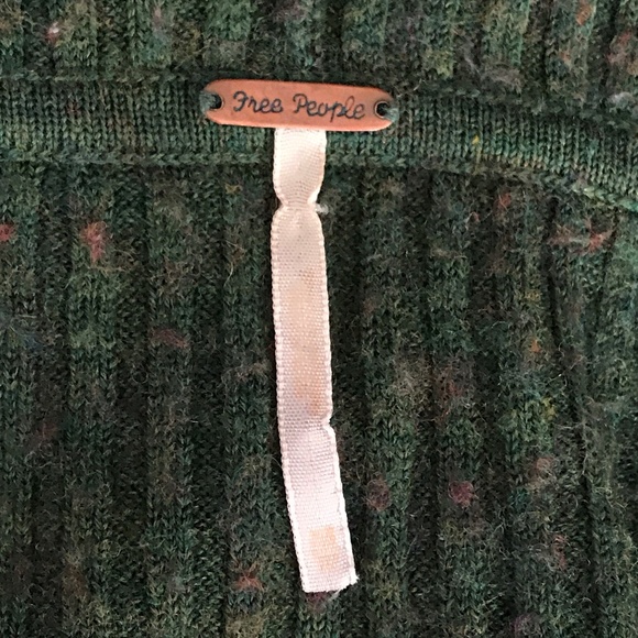 🍇 SOLD! Free People Wool-Blend Hoodie Sweater - Picture 5 of 8