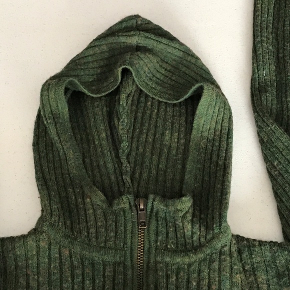 🍇 SOLD! Free People Wool-Blend Hoodie Sweater - Picture 8 of 8