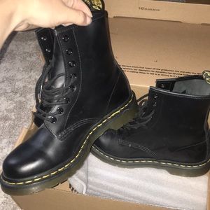 Dr.Martins black boots, size 7