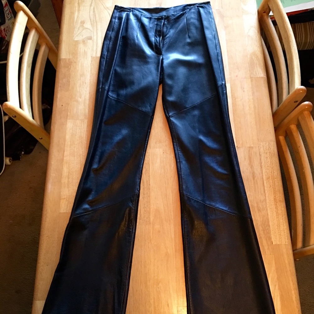 Leather pants