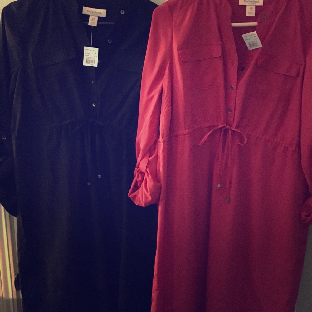 2 Motherhood Maternity dresses. Brand new w/ tags