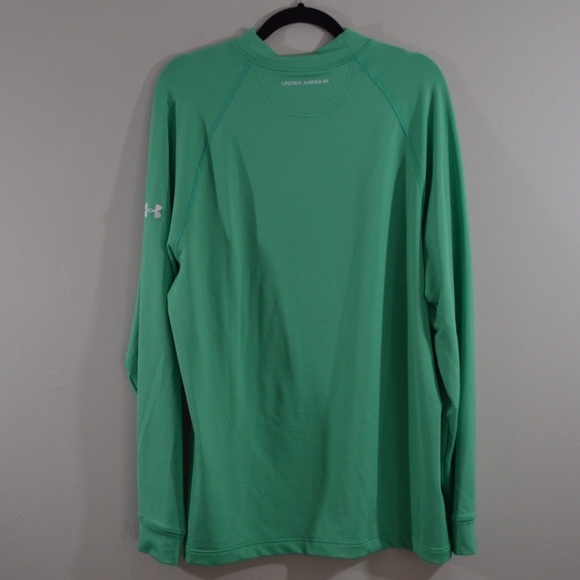 Under Armour Long Sleeve Mock Neck Golfing Shirt - Picture 6 of 6
