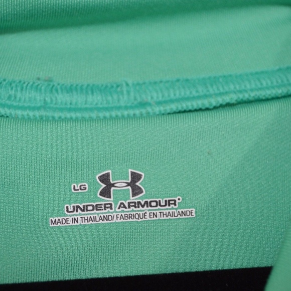 Under Armour Long Sleeve Mock Neck Golfing Shirt - Picture 5 of 6