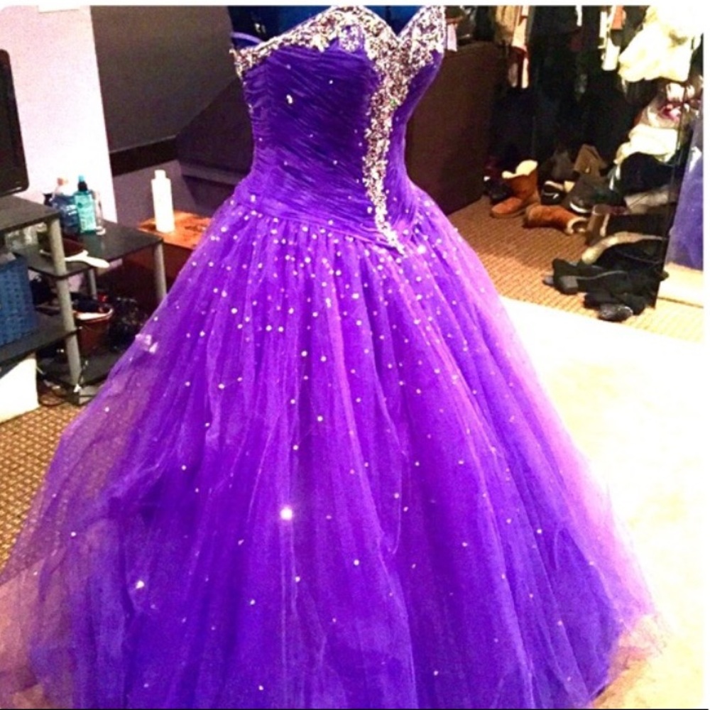 Royal Purple Prom Dress!!💜