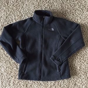 North face fleece zip up