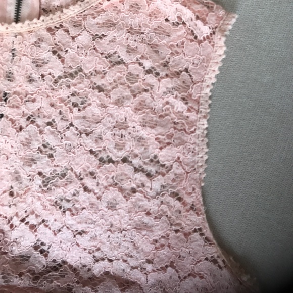 Forever21 Pink Lace Top - Picture 5 of 5