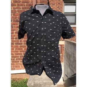 batman button down shirt