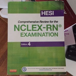 HESI nclex rn review book - 4th edition