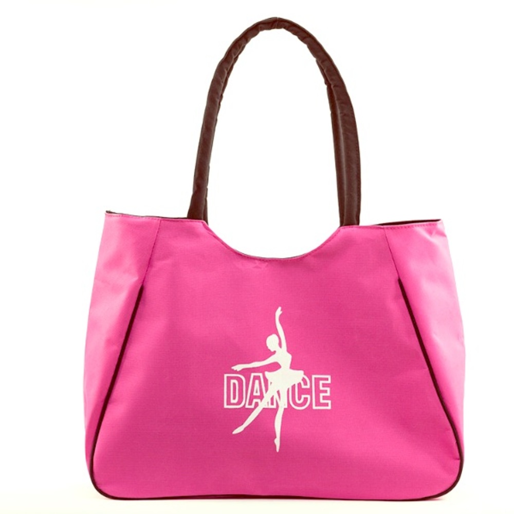 Pink Dance Shoulder Tote Bag