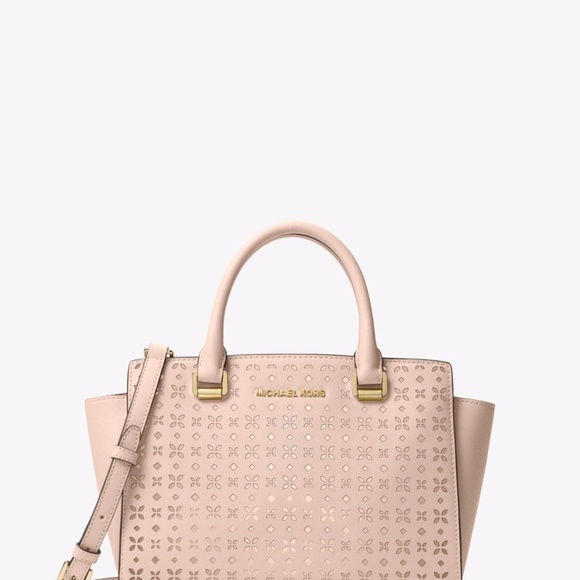 Michael Kors Handbags - Sold!!! Michael Kors Selma Perforated Satchel