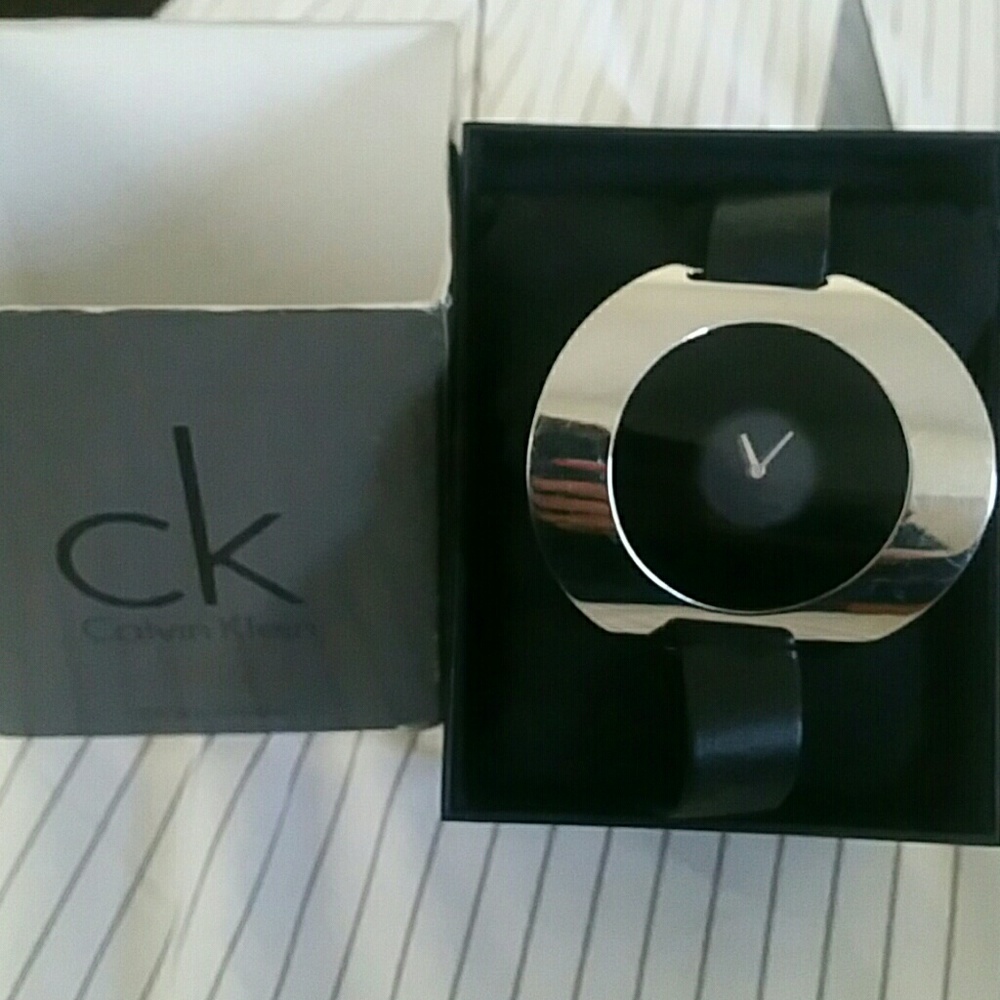 CK women's wrap watch