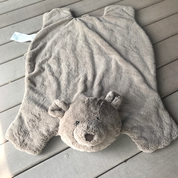 bear tummy time mat