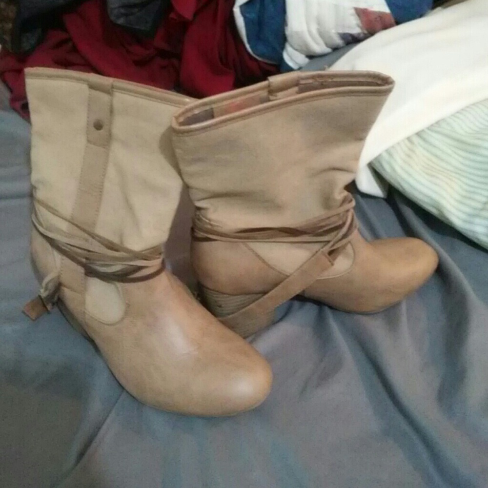 Pink and pepper boots