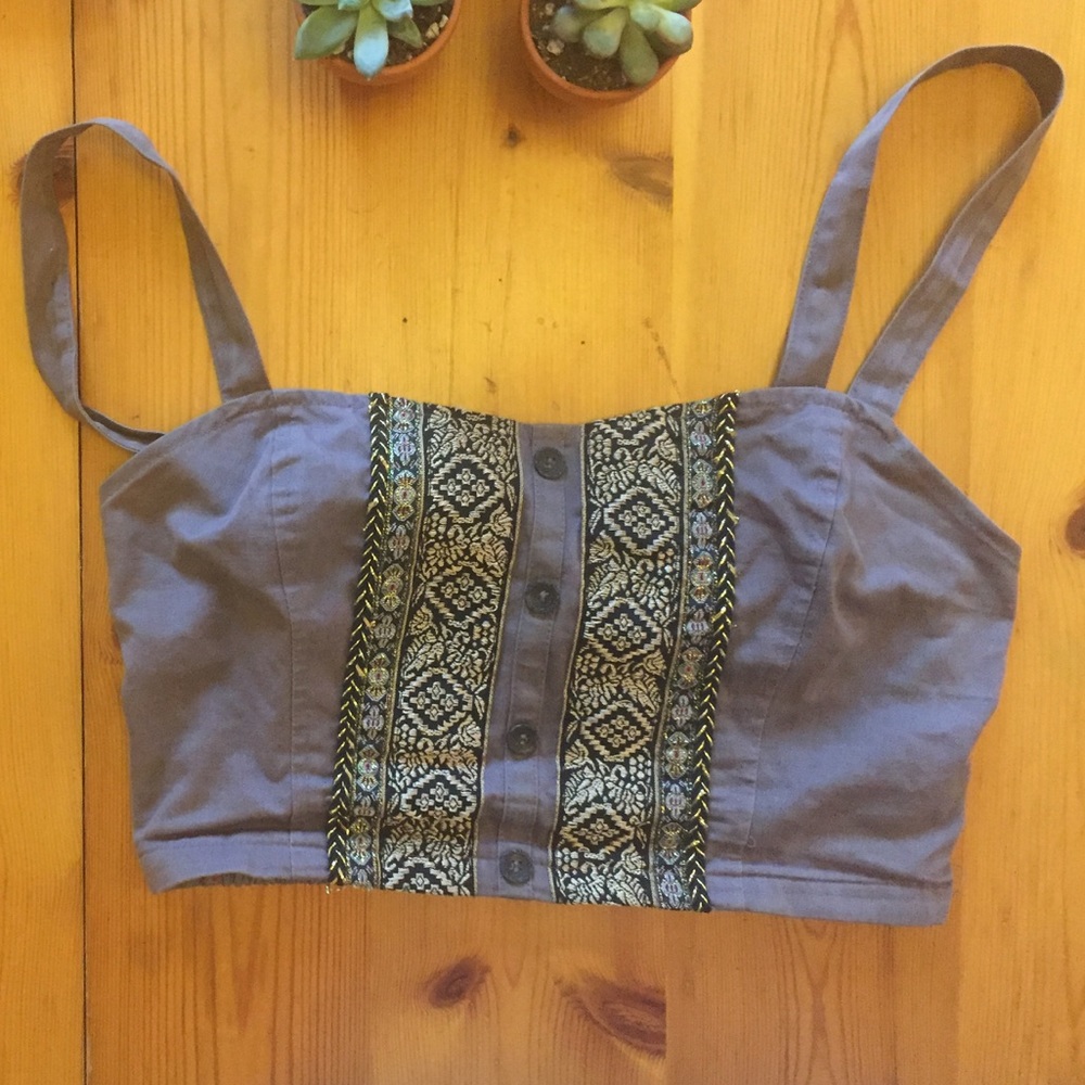 Women's UO embroidered bralette