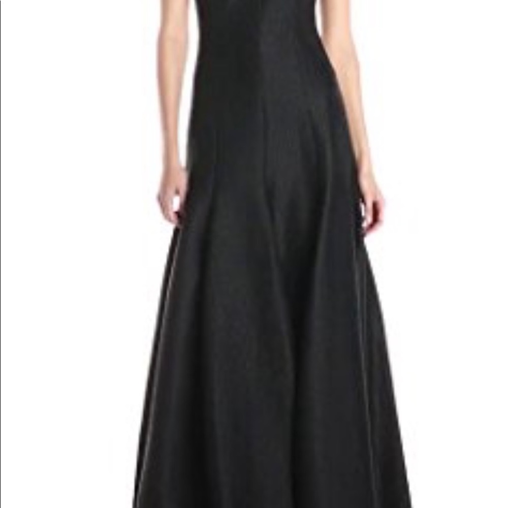 Evening one shoulder gown
