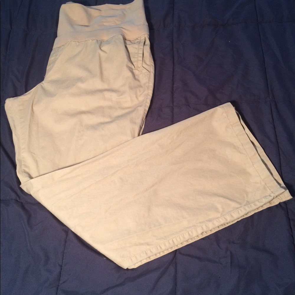 Old Navy Maternity Khaki Pants Size 16