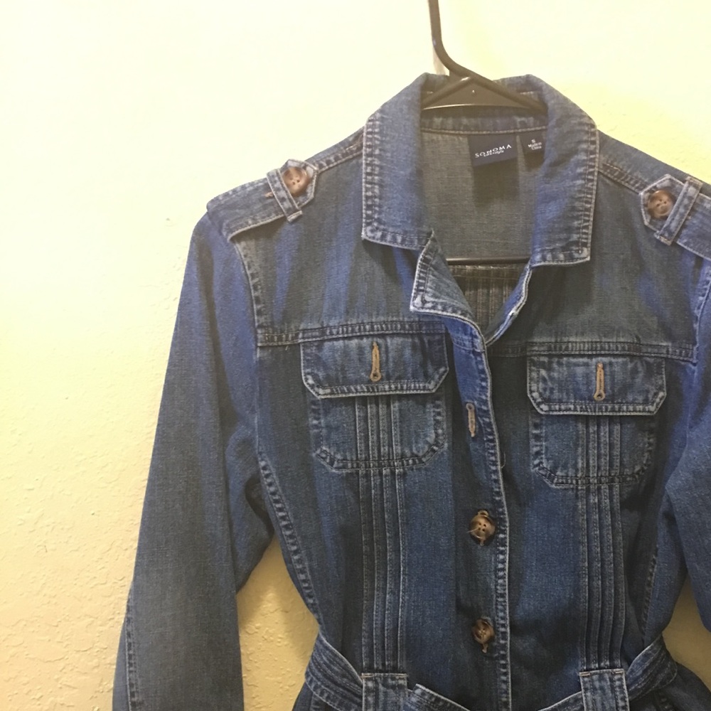 Sonoma Jean jacket, many adorable classy details!