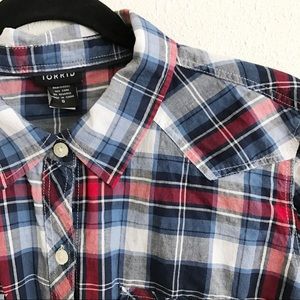 TORRID Plaid shirt