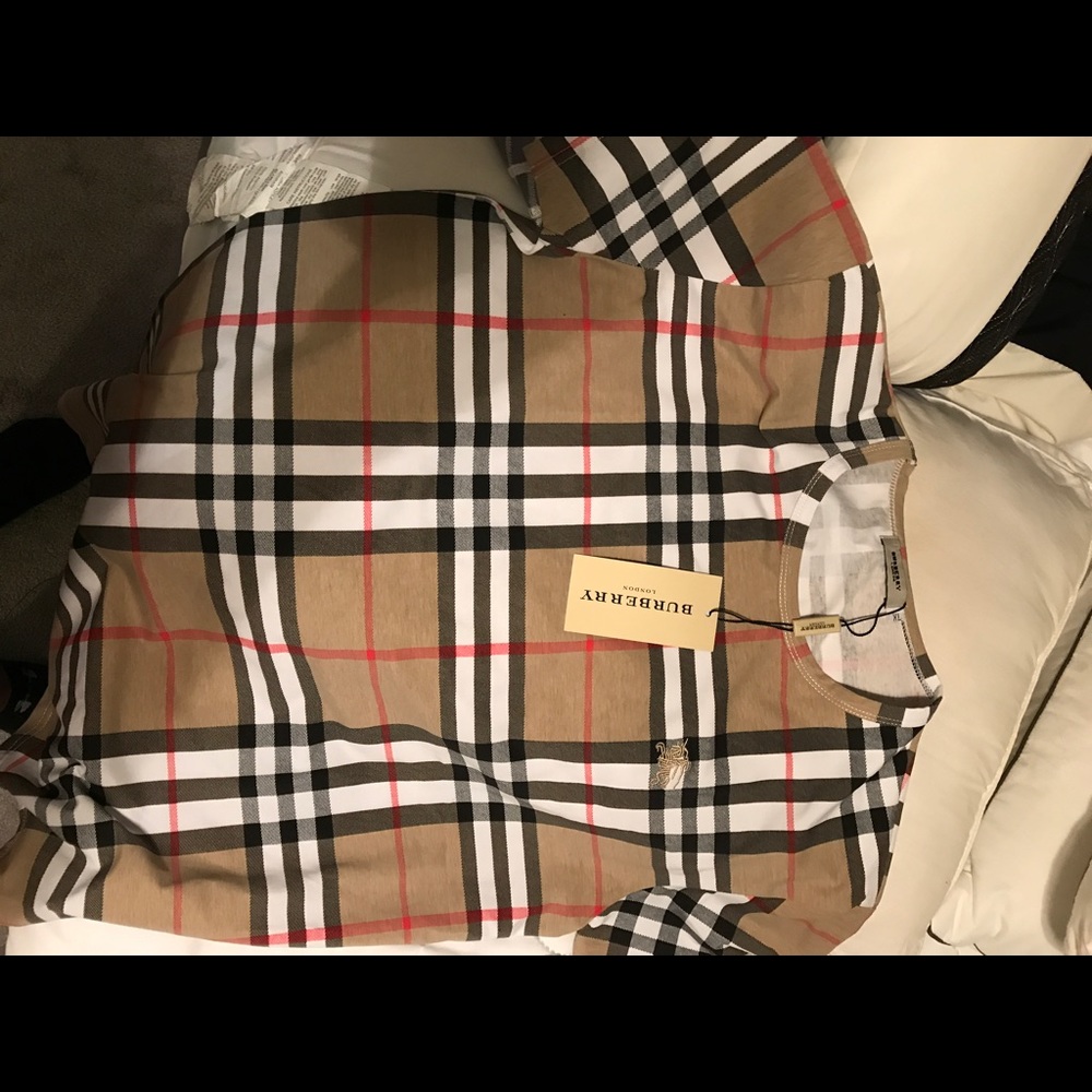 2 Burberry shirts