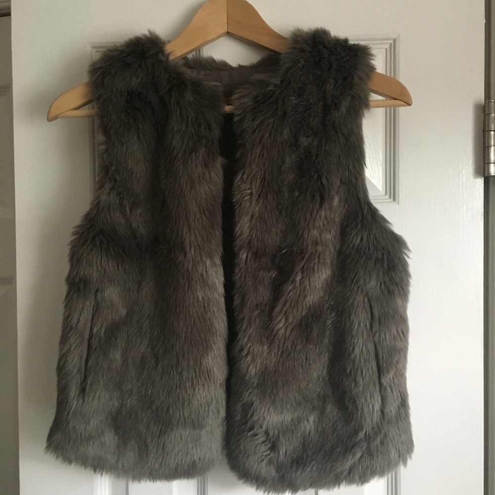Madewell Faux Fur Vest
