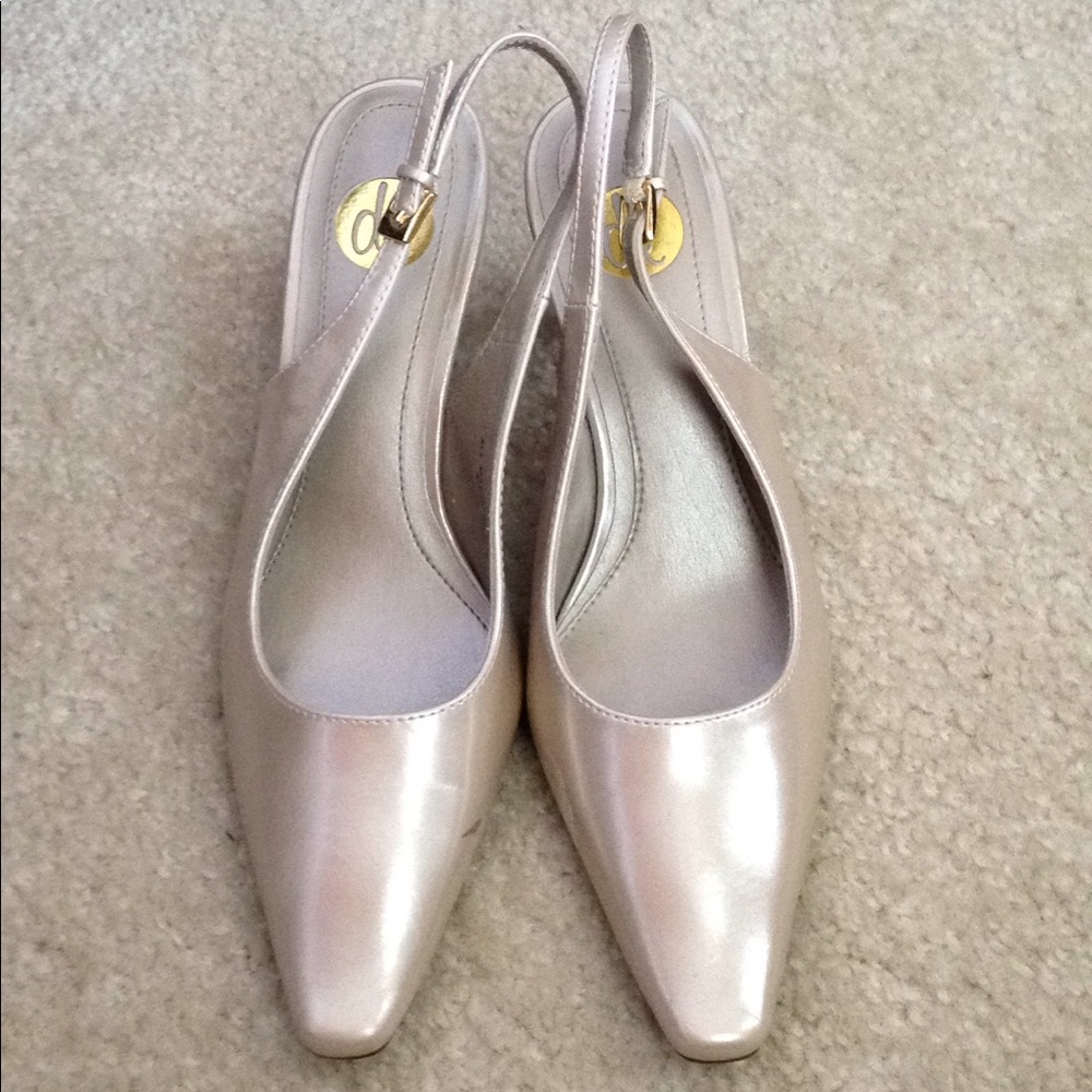Donna Lawrence Slingback heels