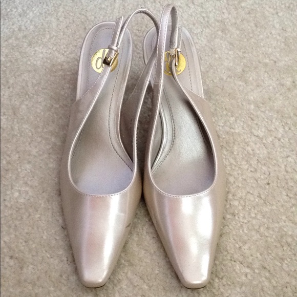 Donna Lawrence Slingback heels - Picture 1 of 4