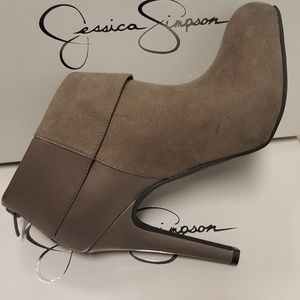 Jessica simpson grey booties (audriana)