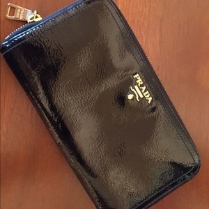 Prada Patent Leather Wallet