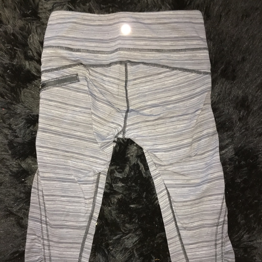Lululemon Pattern Cropped Tights/Leggings