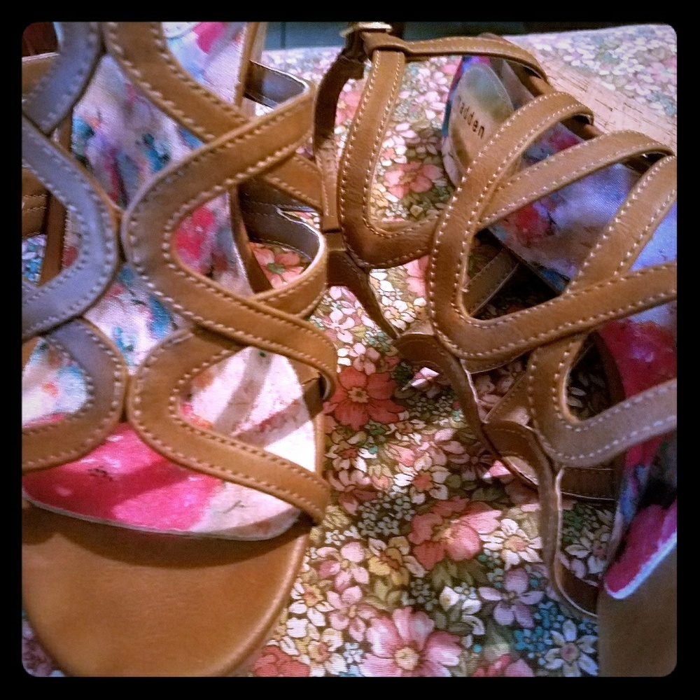 Madden Girl Strappy Wedges