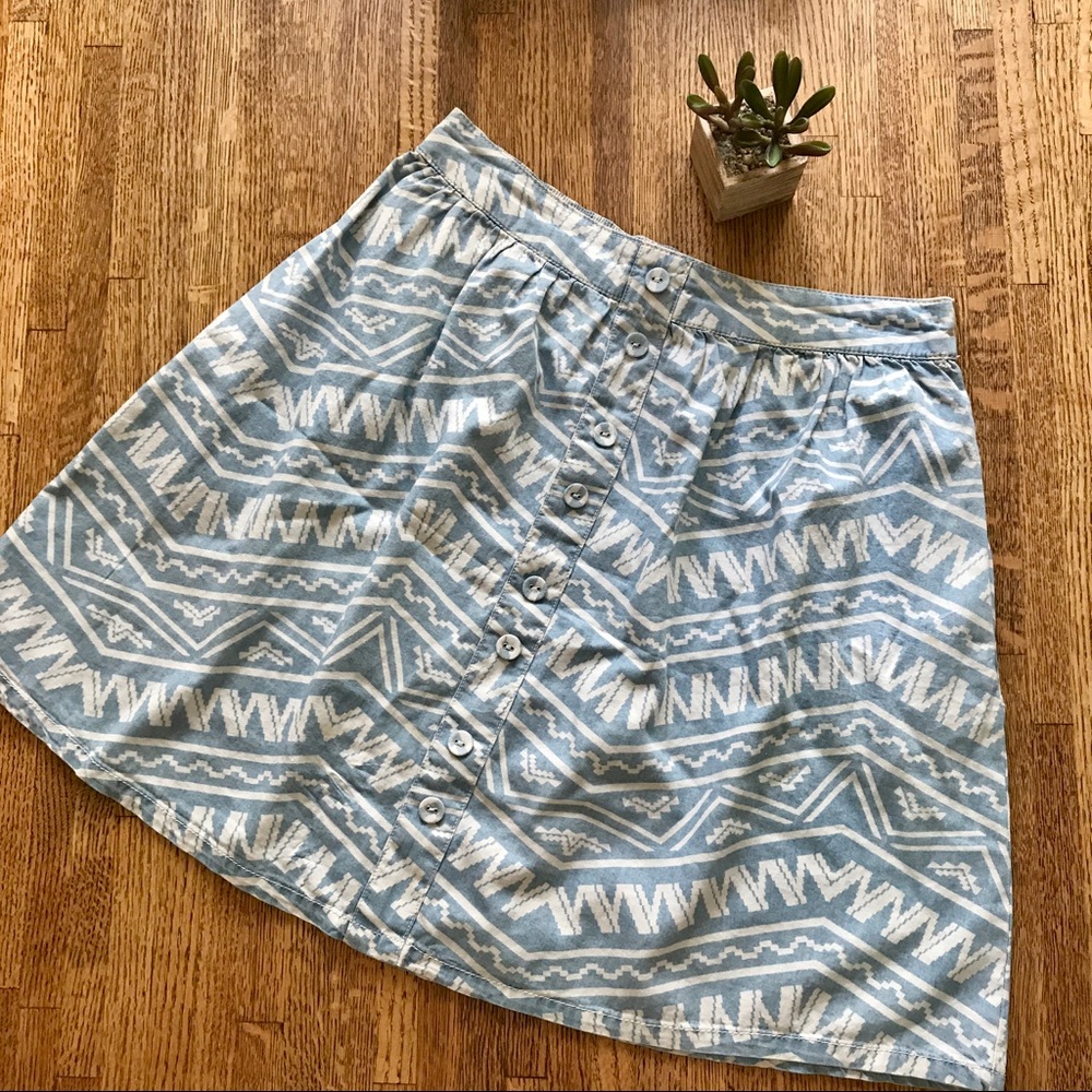 MOSSIMO chambray skirt