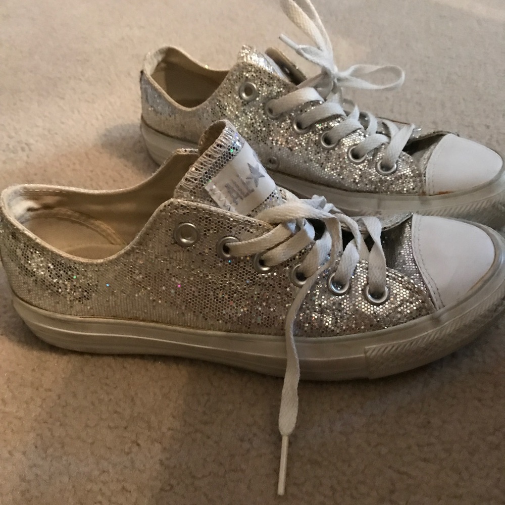 Sparky converse worn twice