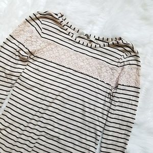 Lauren Conrad LC Striped Shirt