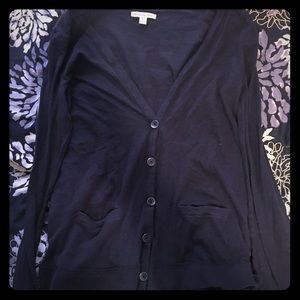 American eagle navy blue cardigan