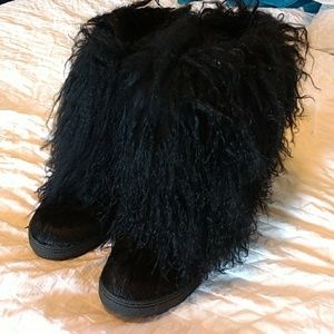 Bear paw Boetis black boots
