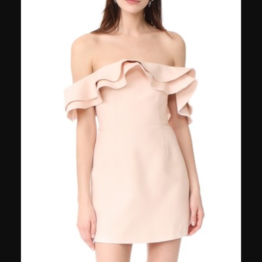 C/meo first impression mini dress (retail $200)