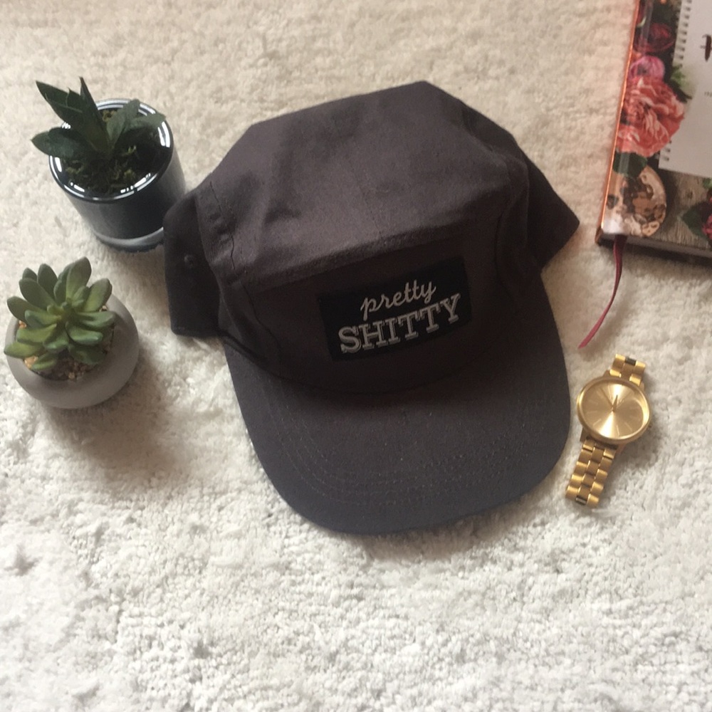 A "Pretty Shitty" hat