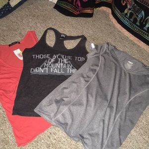 Workout shirt bundle
