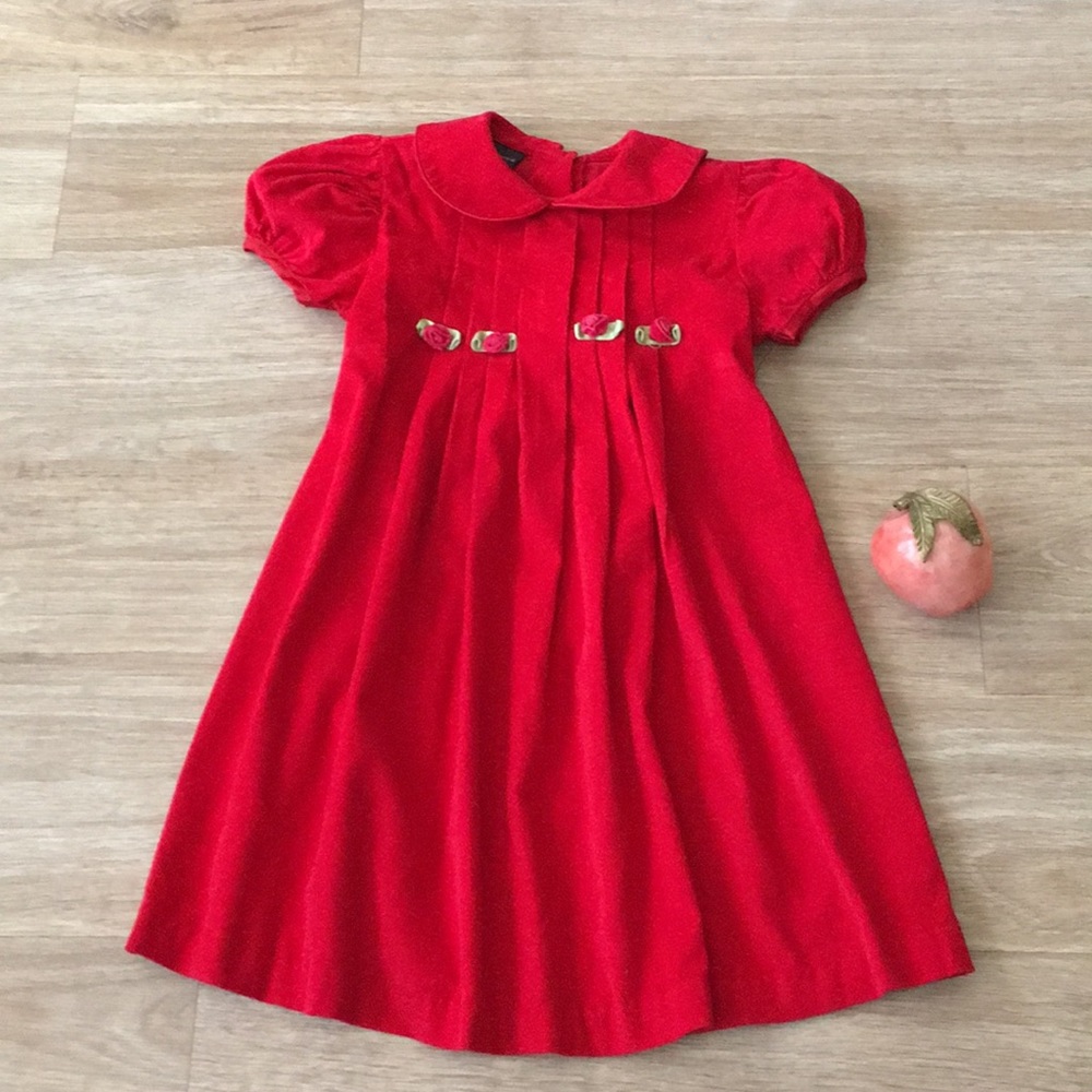 Cooper Key Little Red Dress 4T