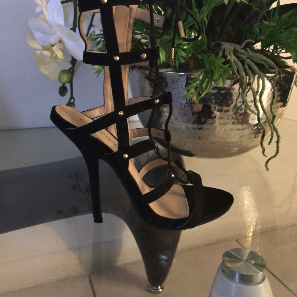 Black Sandals Heels
