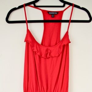 Hot Pink One-Piece Dress