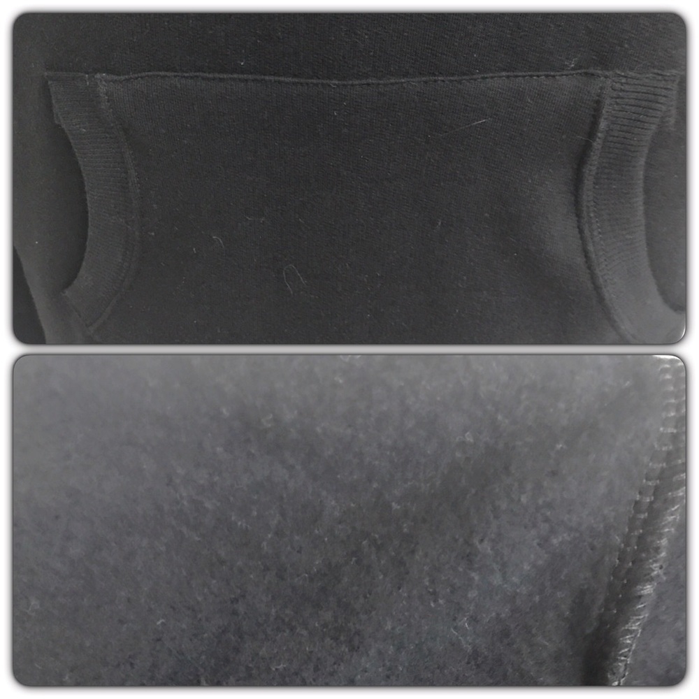 Extra Long Slimming Fleece Hoodie Tunic Small - Picture 4 of 4