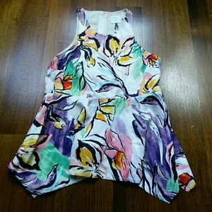 NWT Anthropologie HD in Paris flower shirt