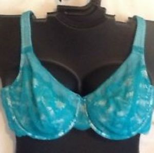 Bold lace full coverage bra