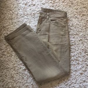 Citizens of Humanity Khaki Jean Pants Size 31W 31L