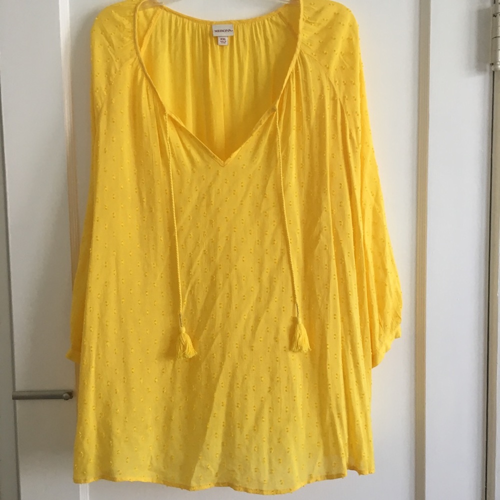 Merona Tassel Peasant Blouse